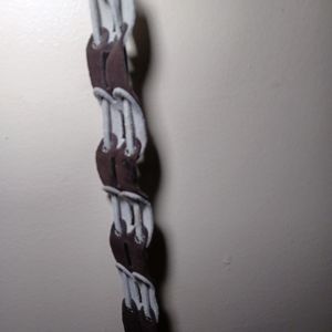 Brown rope belt size large